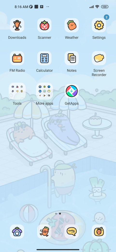 Vegetable Pool screenshot