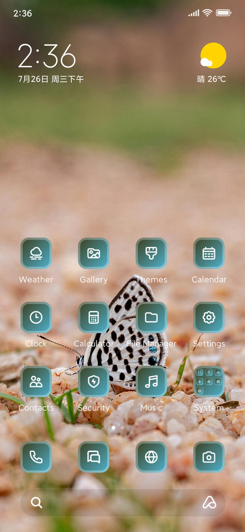 Colorful Butterfly screenshot