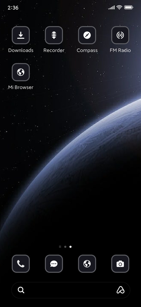 Glare screenshot