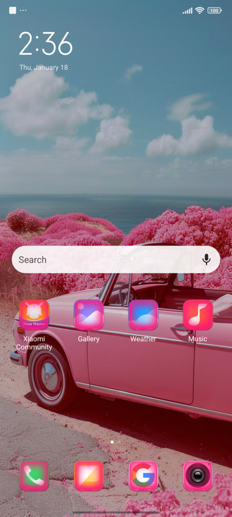 PurePink screenshot