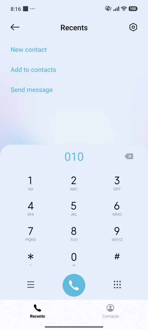 Misty Blue screenshot