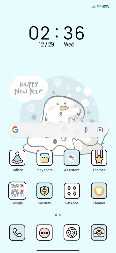 Cute Snowman screenshot