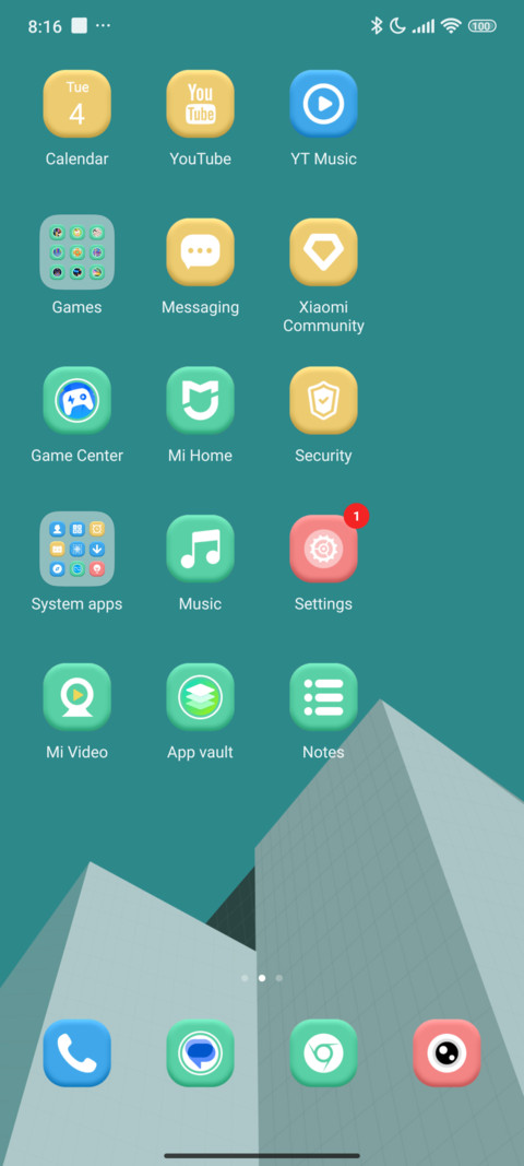 Cyan Realm Blank screenshot