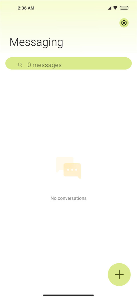 Android 12 Lemon screenshot