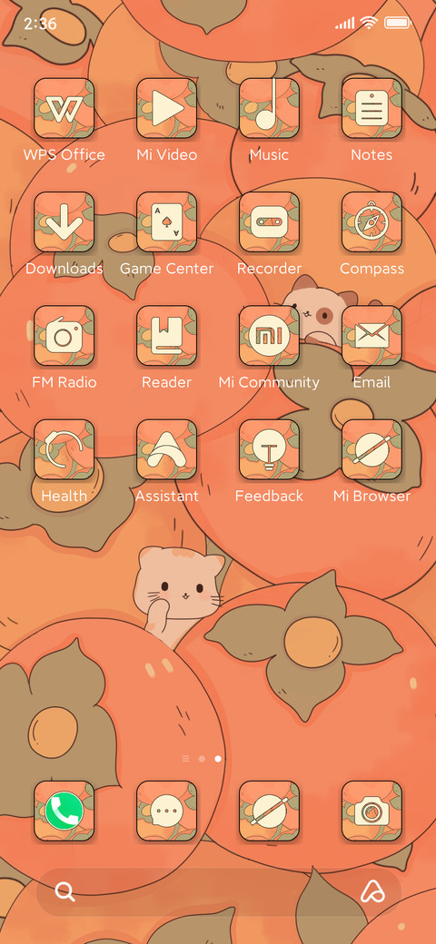 Meow persimmon screenshot