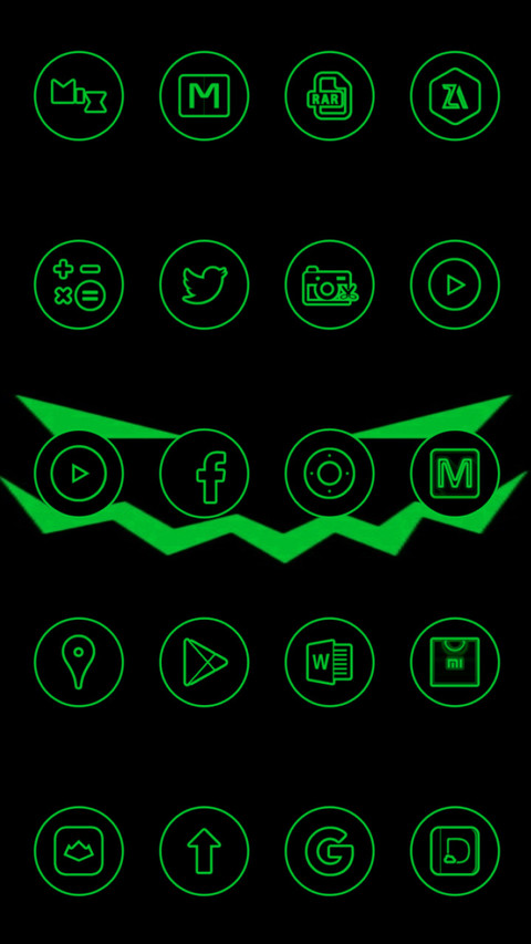 X Darkness  Black Shark Accent _DWM19 screenshot