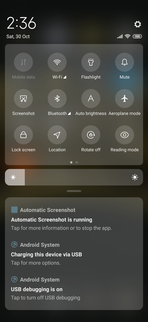 Gear clock screenshot