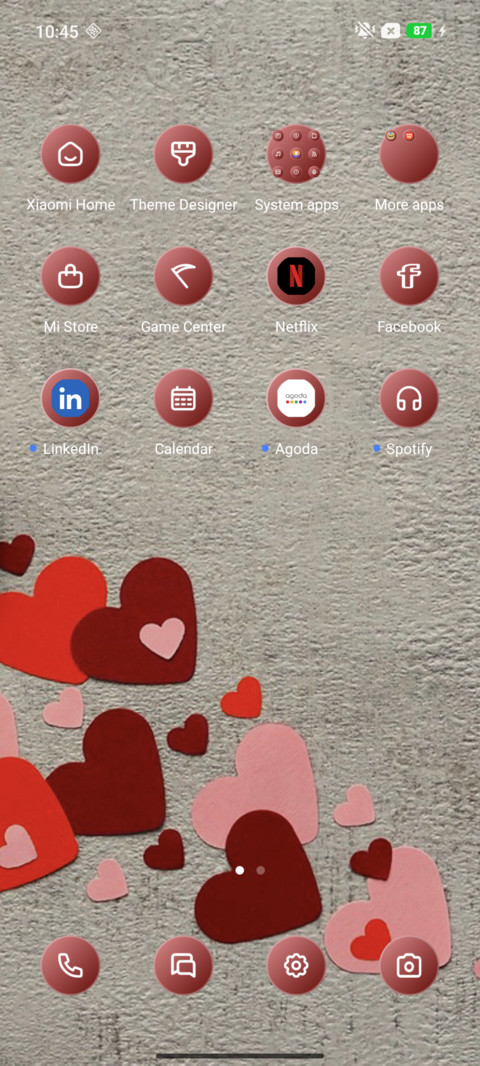 Hearts screenshot