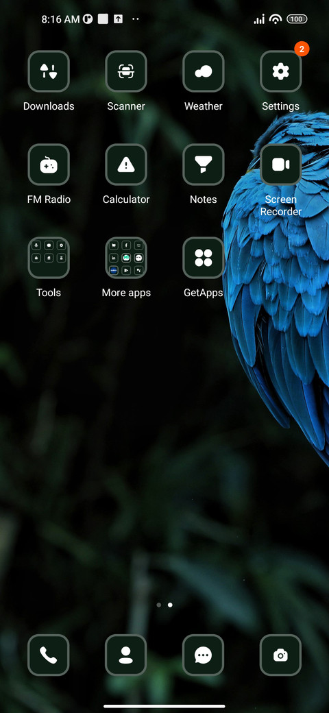 Parrot screenshot
