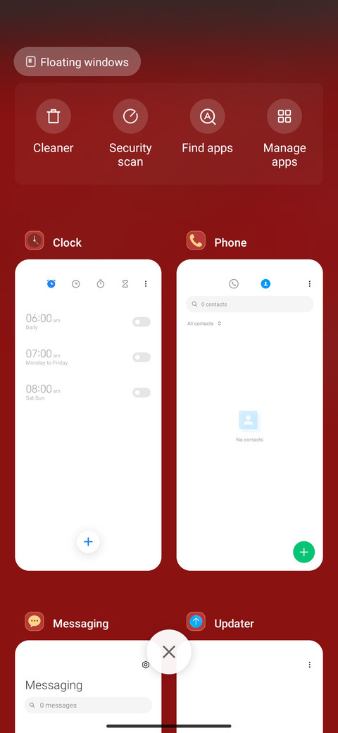 Orientation screenshot