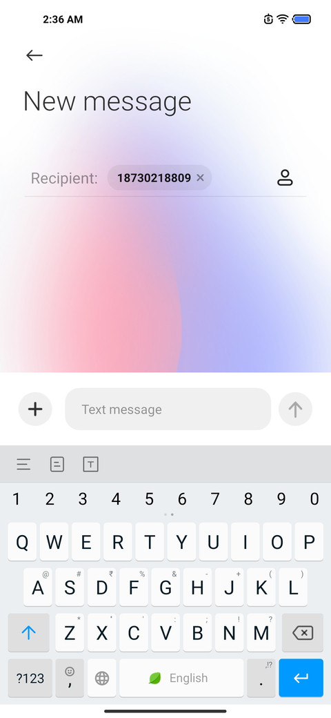 Light gradient v12 screenshot