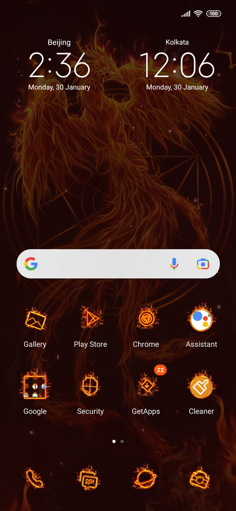 Phoenix in Fire screenshot