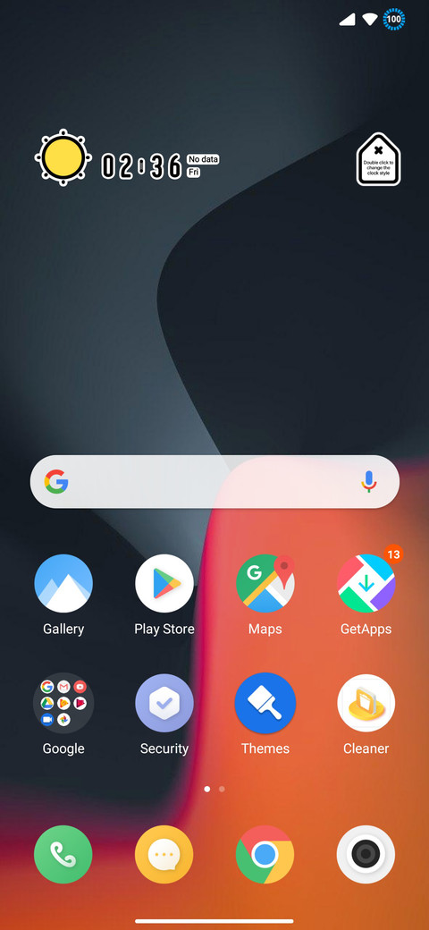 Android r11 screenshot