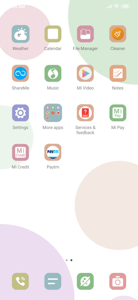 Plain Circle screenshot