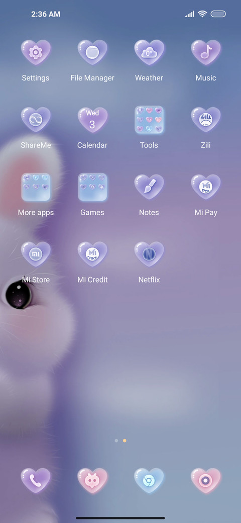 My cute rabbit screenshot