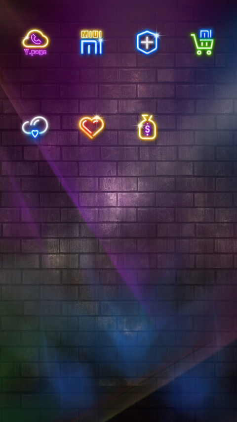 Neon lights screenshot