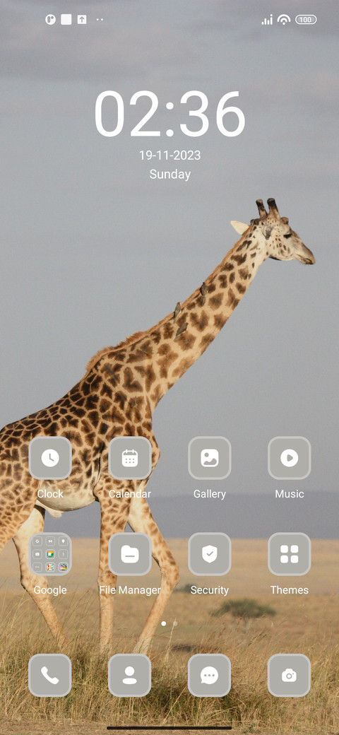 Giraffe screenshot