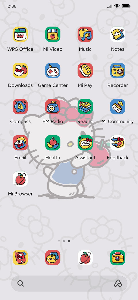 Kitty graffiti screenshot
