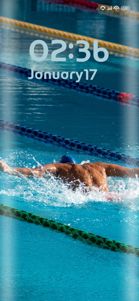 Swimming screenshot