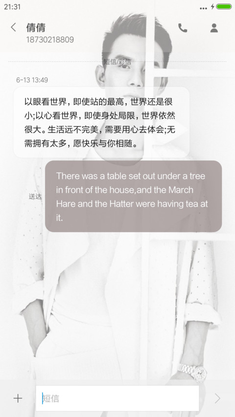 王凯放弃我，抓紧我（4张锁屏壁纸+全图标+自由桌面） screenshot
