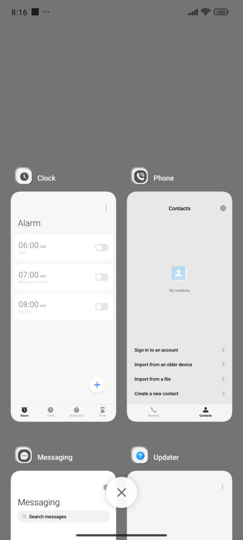Plain white screenshot