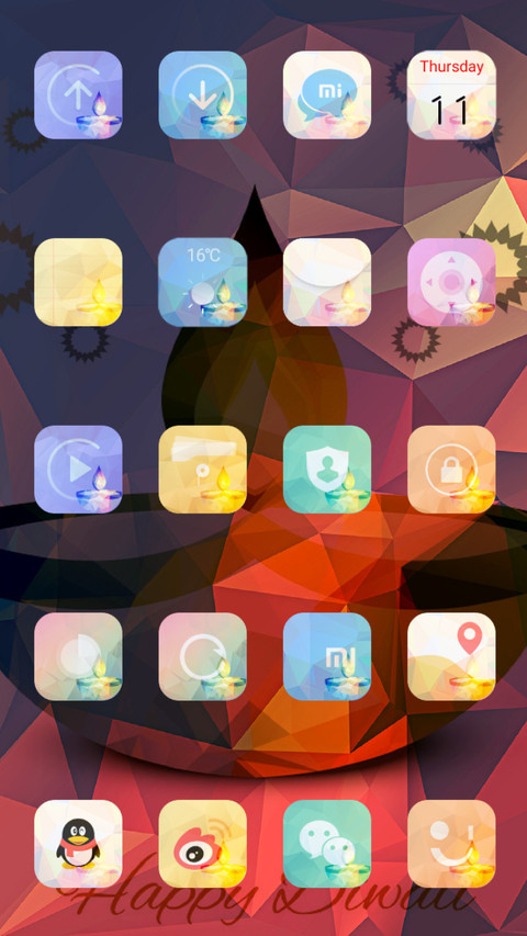Polygonal Diwali  Diwali  screenshot