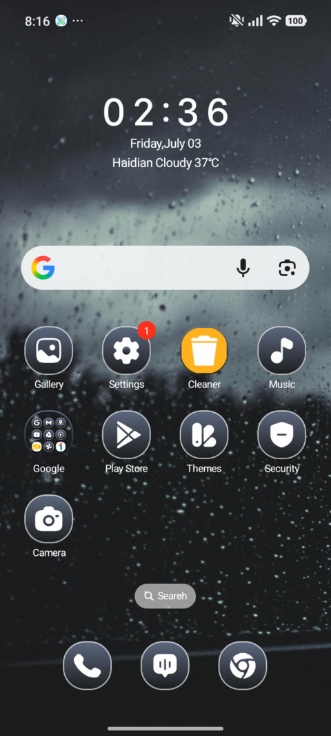 Wet Window screenshot