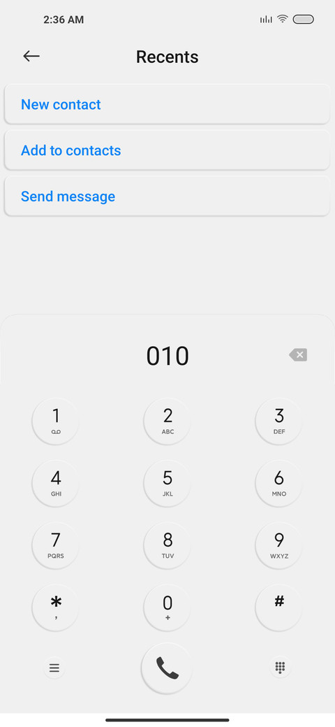 LG G2 screenshot