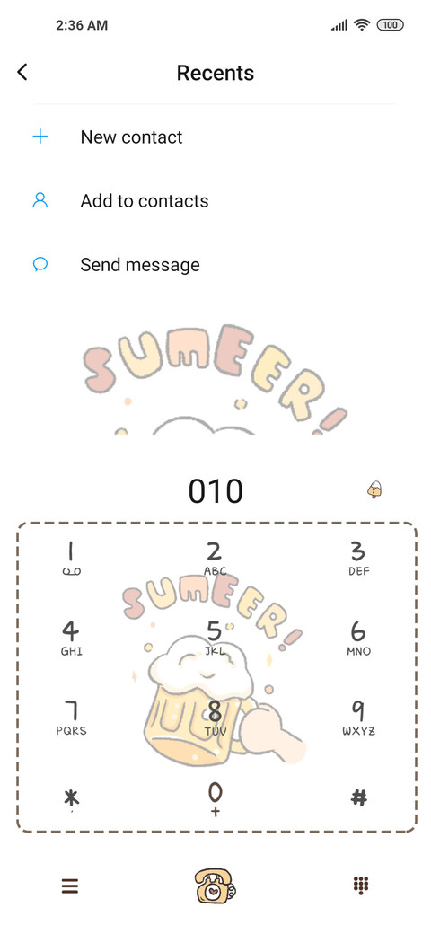 Summer food screenshot