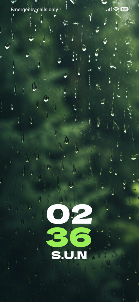 Rain Bokeh screenshot