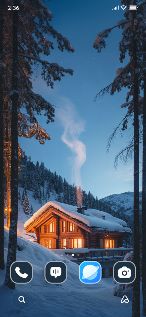 Snowy Home screenshot