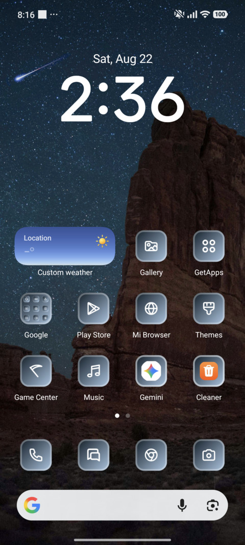 Rock Formation screenshot