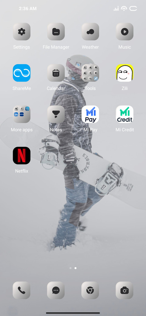 Snow Storming screenshot