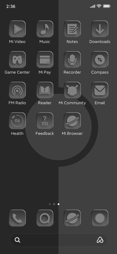 Gray Style screenshot