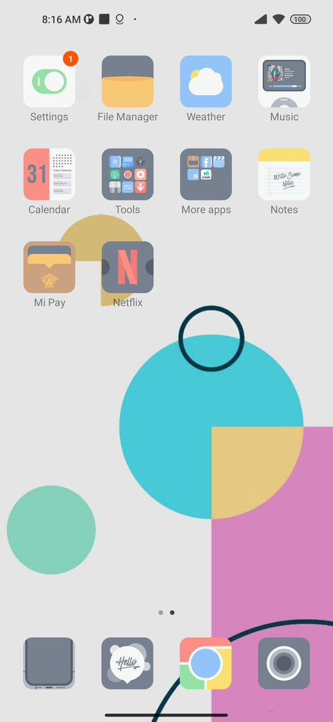 Droid pastel M14 screenshot