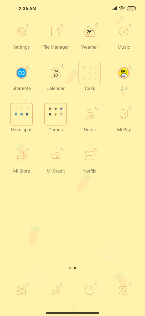 carrot screenshot