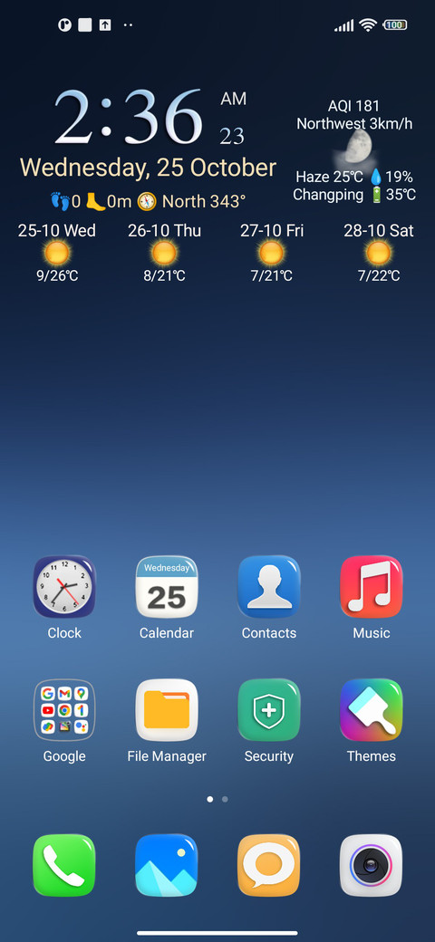 Big-font Style screenshot