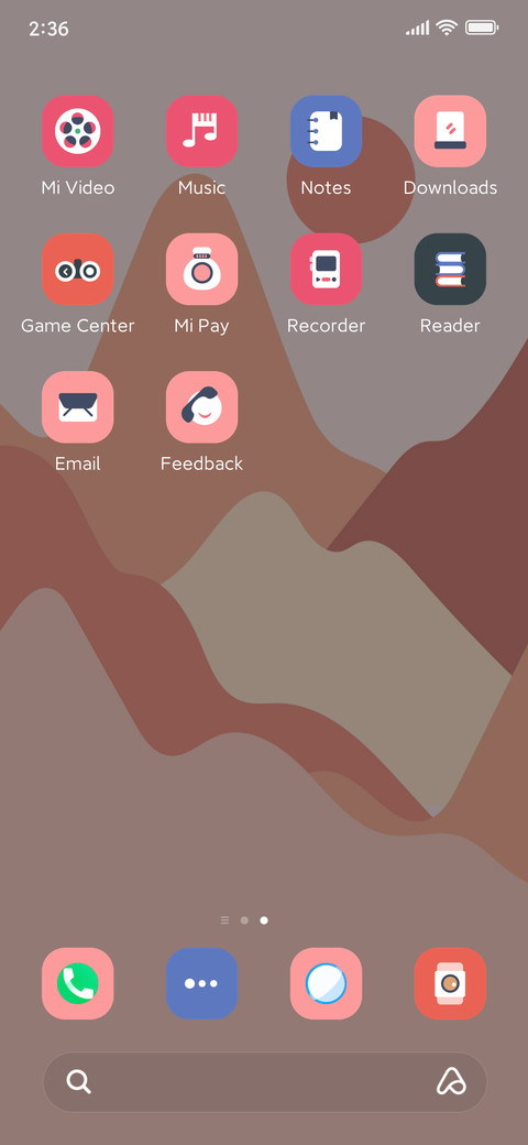 Mountains screenshot