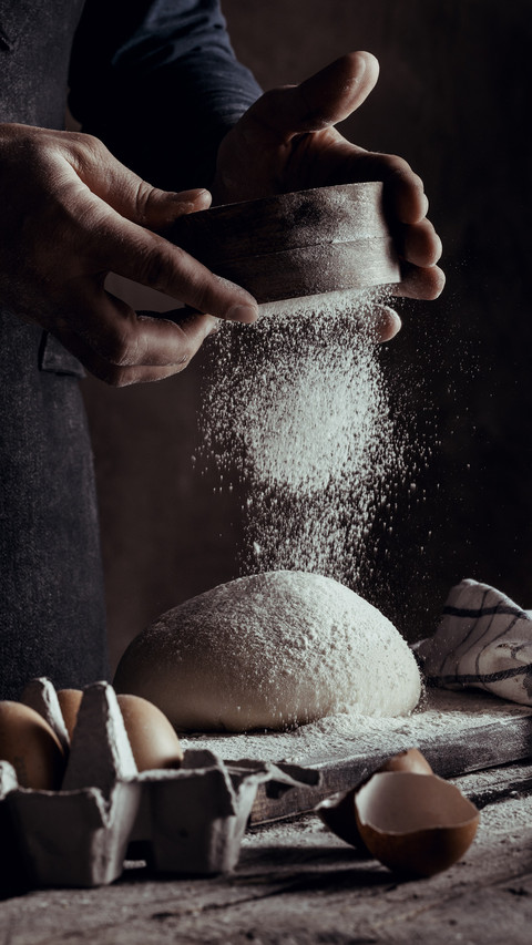 Flour selection guide screenshot