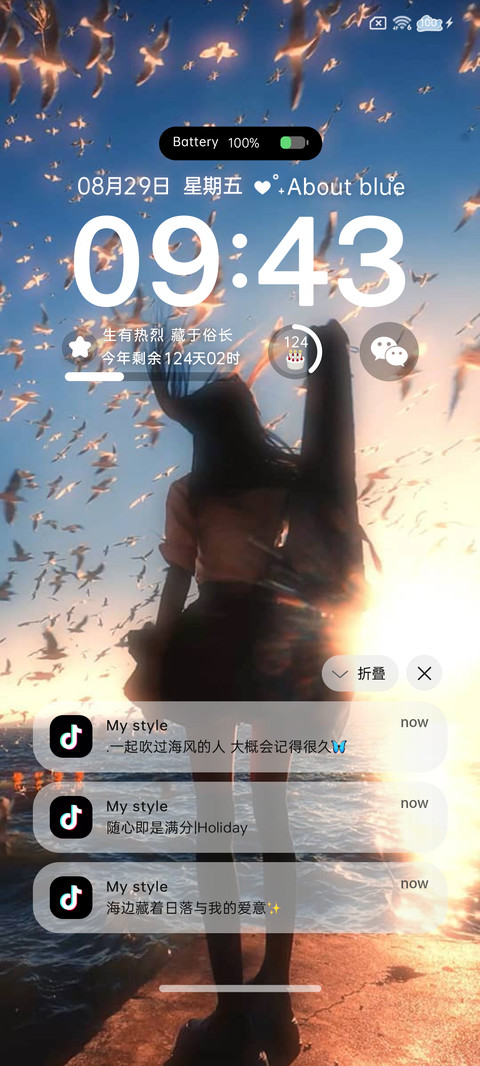 ins氛围夏日海风 screenshot