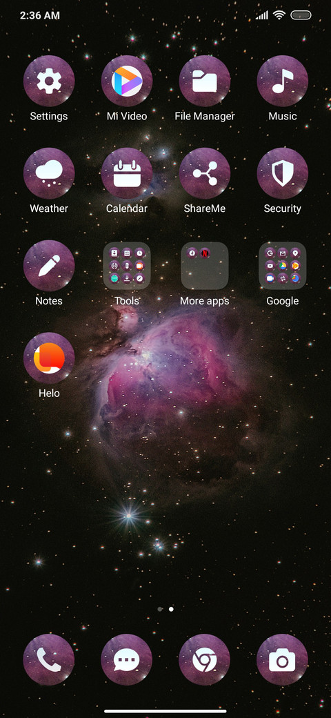 Space Galaxy screenshot