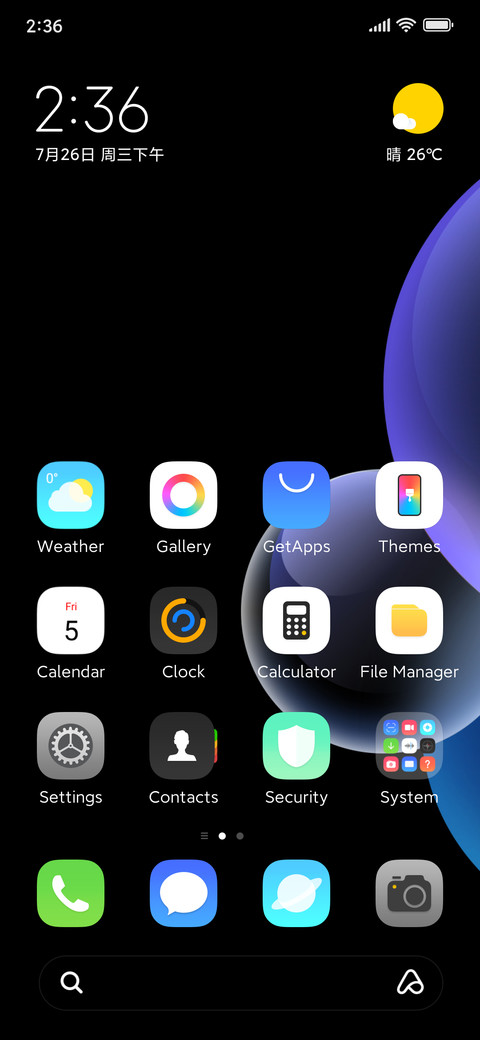MyTheme screenshot
