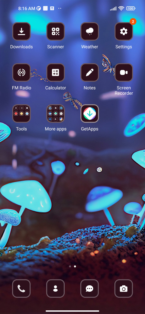 Mashrooms in Dark screenshot
