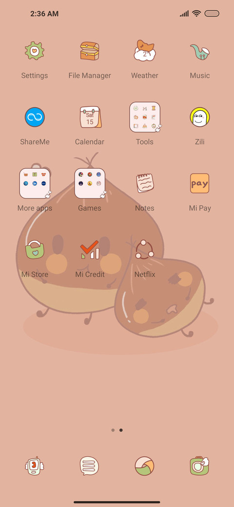 Food name screenshot