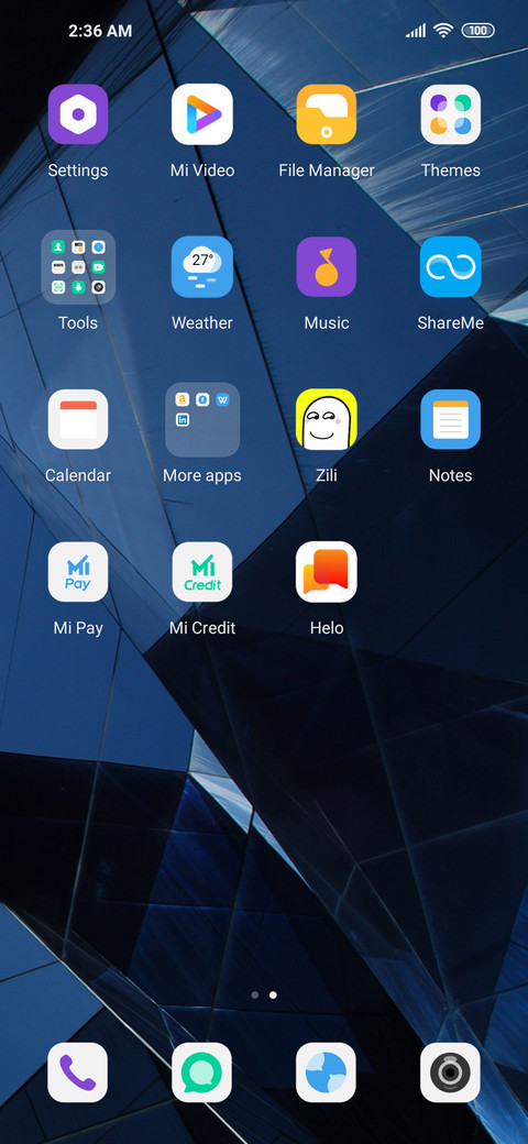 reflection screenshot
