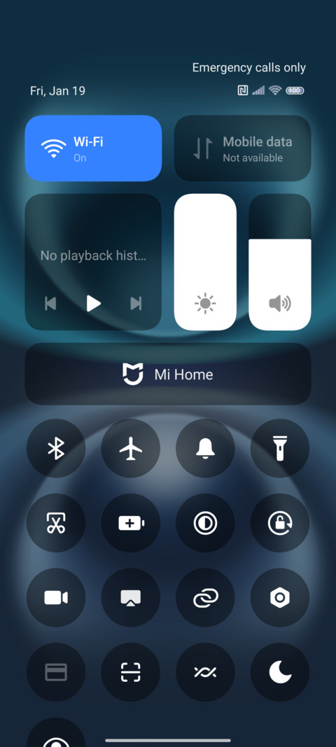 Purple light screenshot