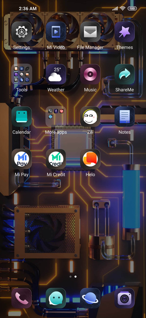 Technology Chip screenshot