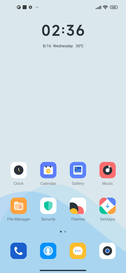 Sky Blue screenshot