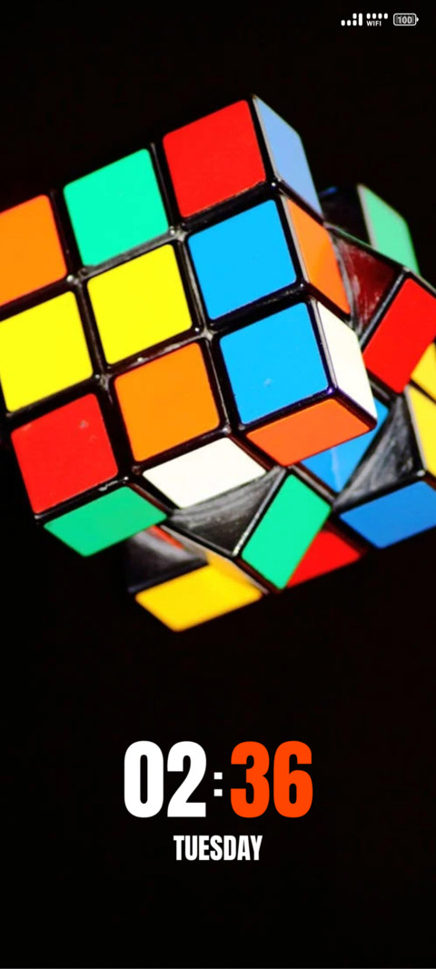 colorful cube screenshot