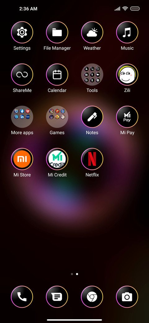 Bubbly Black screenshot